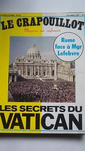 LE CRAPOUILLOT 1976 Nvelle série No 40 LES SECRETS DU VATICAN  - Picture 1 of 1