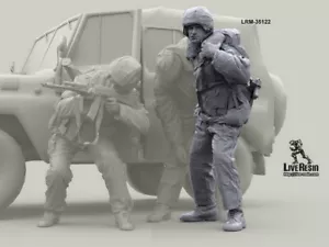 Live Resin 1/35 Russian Internal Troops, Under Fire, Evacuation Of Wounded - 1 - Picture 1 of 1