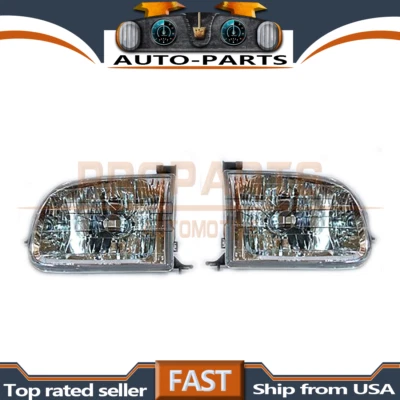 Juego de 2 kit de montaje de faros izquierdo+derecho TYC para Tundra 2000-2004 Foto 1 de 4