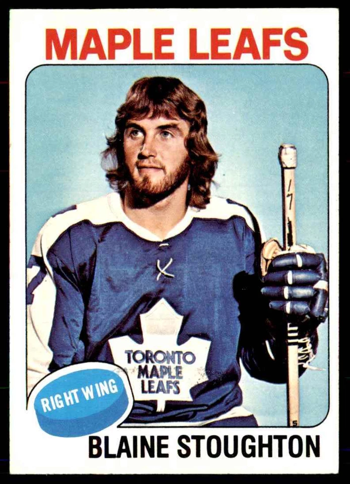 1975-76 Topps Blaine Stoughton Toronto Maple Leafs #265 - Image 1 of 2
