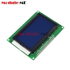5V 12864 LCD Display Module 128x64 Dots Graphic Matrix LCD Blue Backlight