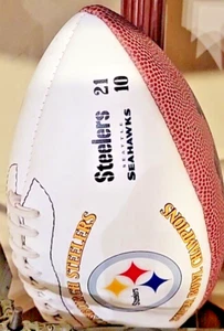 Pittsburgh Steelers NFL Super Bowl XL Sports Illustrated Football - Picture 1 of 1