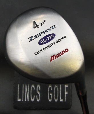 Ladies Mizuno Zephyr EG 220 21° 4 Wood Ladies Graphite Shaft Royal Grip - Image 1 of 4