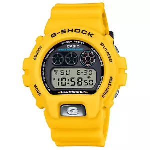 Casio G-Shock 6900 Series Digital Yellow Resin Watch DW6900TR-9 - Picture 1 of 1