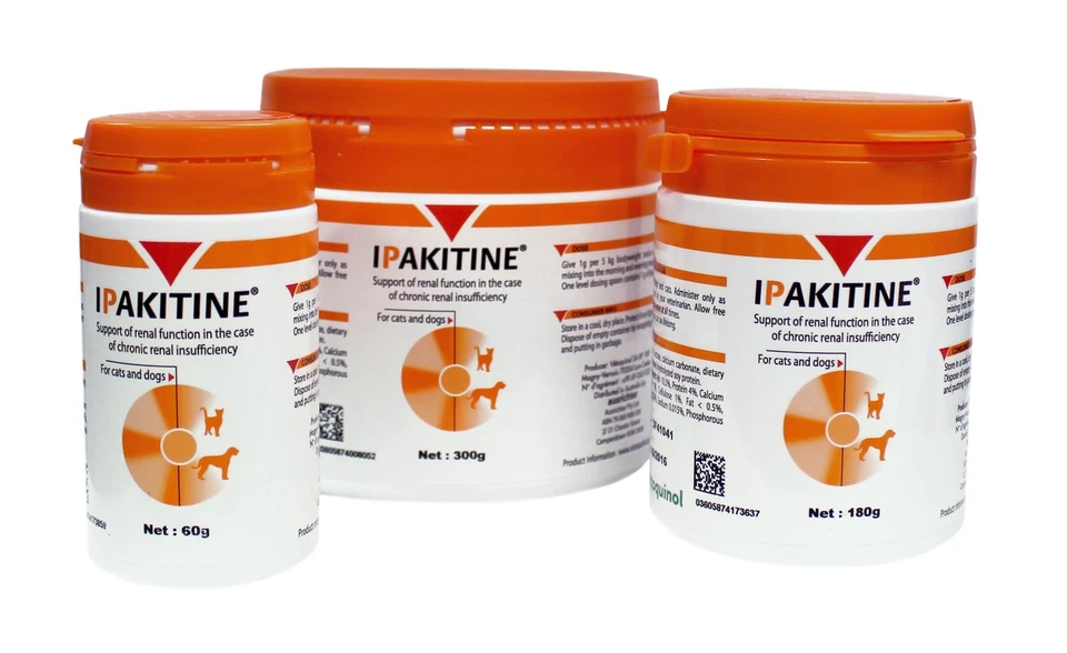 IPAKITINE¹suplemento insuficencia renal perro gato varios tamaños 60,180,300 g - Imagen 1 de 1