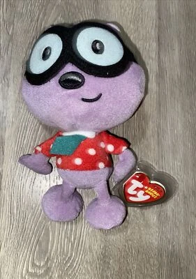 Peluche Ty Beanie Baby WALDEN (6 pulgadas)(Nick Jr. WOW WUBBZY) con etiqueta Foto 1 de 4