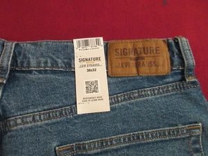 Signature By Levi's Strauss & Co. Men’s Relaxed Jeans 36x32 - Picture 1 of 12