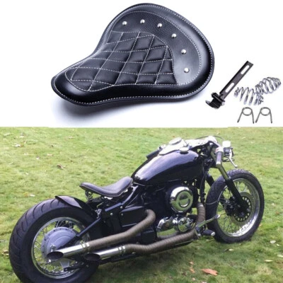 Motorcycle Solo Seat Diamond For Suzuki VL800 1500 Intruder 800 Boulevard Bobber - Image 1 of 4
