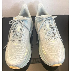 Größe 10,5 – Hoka One One Clifton 9 himmelblaue Damen-Laufschuhe Größe 10,5B - Bild 1 von 13
