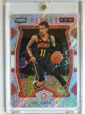 2019 Panini Trae Young #15 ELECTRIC RAIN Prizm /99 - Ready to Grade - Image 1 of 3