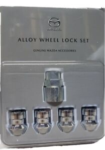 NEW OEM Hex Wheel Locks C9N2V9740 Mazda 3 & 6 CX3/5/9 Miata  CX-50/70 2014-2024