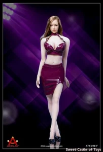 1/6 Acplay Female Accessory Sexy Lady Leather Red Suit ATX048-F for Tbleague - Picture 1 of 2