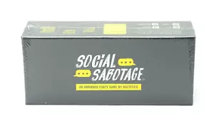 Social Sabotage Party Game BuzzFeed Age 17 Plus Smart Phone Required 2017 Sealed - Picture 1 of 12