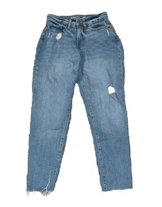 Größe 0 Old Navy Damen Jeans Curvy O.G. Straight Secret Smooth Taschen Mängel C14 - Bild 1 von 11