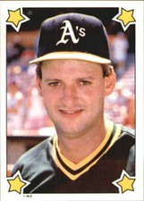 1989 (ATHLETICS) Panini Stickers #236 Terry Steinbach AS