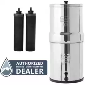 Nuevo sistema Royal Berkey 3,25 galones con 2 filtros negros BB92, distribuidor autorizado - Imagen 1 de 7