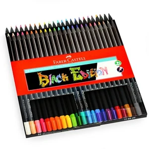 Faber-Castell Farbstifte - Black Edition - verschiedene Farben - 24 Stück - Bild 1 von 5