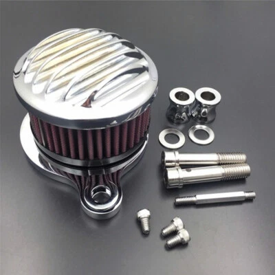 Kit de sistema de filtro de admisión de filtro de aire para motocicleta para Harley Sportster XL 883 1200 Foto 1 de 4