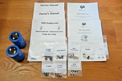 Kit de restauración de amplificador SAE 2300 servicio de reparación reparación reparación recap filtro condensador Foto 1 de 4