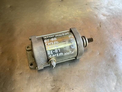 85-88 Honda CH250 Elite 250 CN250 Helix Starter Motor E5595 Foto 1 de 4