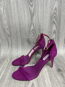 Dune London Mortime lila Wildleder Absätze UK Größe 8 brandneu - Bild 1 von 6