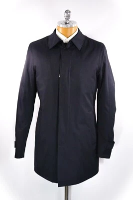 NUEVO LUIGI BORRELLI Sobre Abrigo Lujo Top Ropa Exterior Elegante y Clásica EE. UU. L EU 52 BO3 Foto 1 de 4