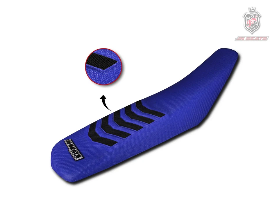 Yamaha Yz 85 2015-2021 JN-Design Anti-Slip Seat Cover Blue & Black - Image 1 of 1