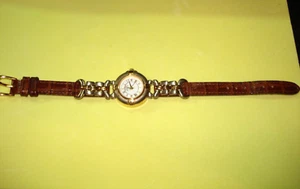 Anne Klein 11 Ladies Quartz Wrist Watch New Battery! Leather Band! - Picture 1 of 4
