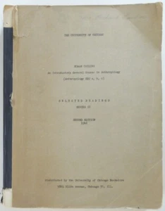 Human Origins An Introductory General Course in Anthropology Second Edition 1946 - Imagen 1 de 4