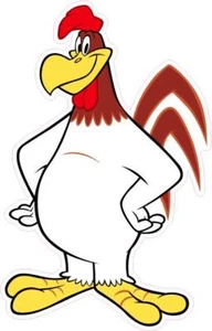Calcomanía adhesiva para parachoques Foghorn Leghorn calcomanía para ventana varios tamaños - Imagen 1 de 1