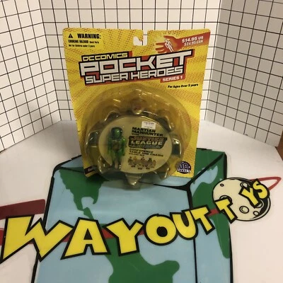 DC 漫画口袋超级英雄火星猎人带 JLA 新穿卡 — 第 1/4 张图片