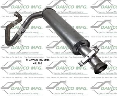 Exhaust Muffler Fits 2000 2001 2002 2003 Saab 9-3 Turbo 2.0L L4 GAS DOHC Foto 1 de 3