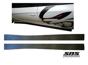 New ABS Side Splitters for 2015-2020 Charger SRT, Hellcat, ScatPack, R/TGT, SXT - Picture 1 of 11