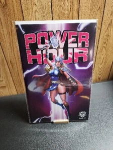 Power Hour #1 Ezequiel Dominguez MegaCon Thor Trade Cover Black Ops Publishing - Picture 1 of 1