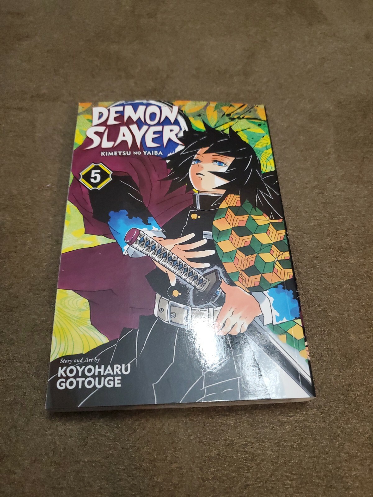 Demon Slayer Kimetsu No Yaiba Vol 5 English Manga By Koyoharu Gotouge Brand New Ebay