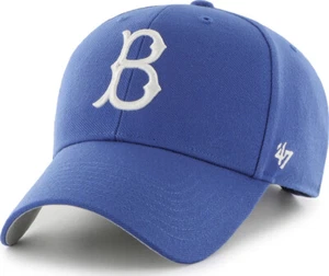 47 Brand Brooklyn Dodgers Sidepatch MVP Royal Curved Visor Cap Snapback - Bild 1 von 3