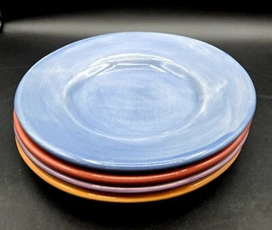 Pottery Barn Sausalito Schiefer Multicolor Großer Rand Pasta Suppe Salat Schüssel 4er Set - Bild 1 von 8