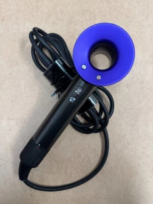 Dyson Supersonic – Original Black/Purple Hair Dryer – V9 Styling Tool - Image 1 of 4