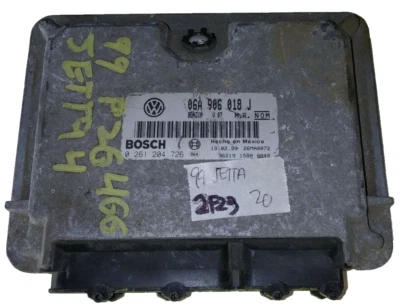 06A 906 018 J Volkswagen VW Jetta 1999 ecm ecu ordenador Foto 1 de 4