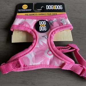 DOGforDOG - ROSA FLORAL - ARNÉS Placa de Pecho Multicolor Cachorro/Perro XSmall - Imagen 1 de 1