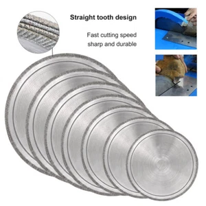 6~14 Inch Diamond Saw Blade Cutting Disc Jade Glass Stone Crystal Super Thin - Picture 1 of 15