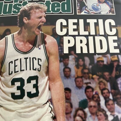 Sports Illustrated June 8, 1987 Celtic Pride Larry Bird Boston Celtics Foto 1 de 4