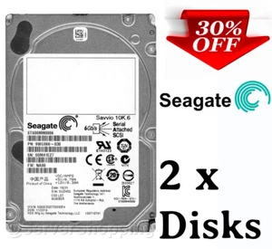 2x Seagate Savio 10K.6 64 MB di cache 600 GB 10 K 2,5" SAS 6 Gb/s disco rigido DELL - Foto 1 di 2