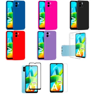 Funda Xiaomi Redmi A1/A2 Tpu Silicona Gel Lisa + Protector 5D o Normal - Imagen 1 de 9
