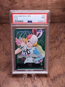Uta ST11-001 Leader ONE PIECE Card Game Starter Deck Side Uta English TCG PSA 9 - Picture 1 of 2