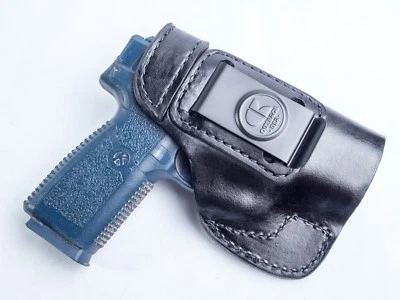 Kahr CW45 .45ACP | Full Grain Leather IWB Inside Pants Conceal Carry Holster - Image 1 of 4