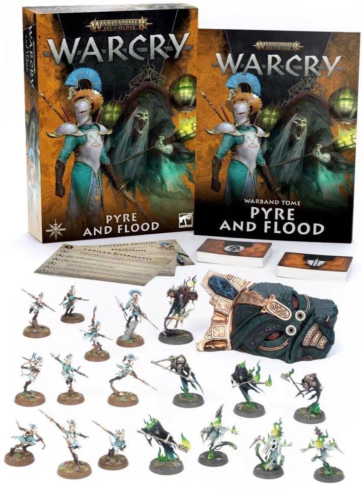 Warhammer AoS Warcry: Pyre and Flood Games Workshop - Image 1 of 1