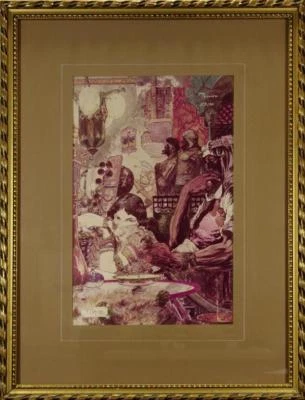 迈克尔·卡卢塔签名印花“艾伊莎”有限公司 #23/100 — 第 1/2 张图片