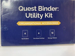 RPG Quest Binder UTILITY KIT (Organizational Accessories) Roll & Play Press UK - Picture 1 of 3