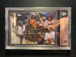 2020 Topps Trent Grisham BGS 9 Team Set Rookie RC #SD6 Padres